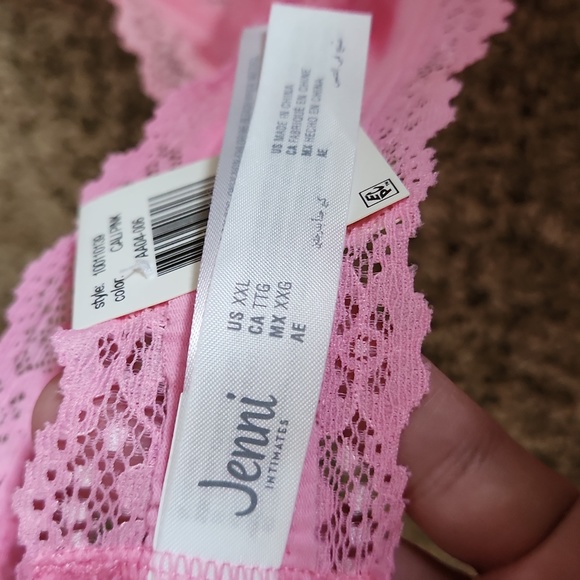 Jenni Intimates Cotton Thong Panties - 2 pair - Picture 8 of 8